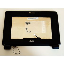 LCD Cover Displaydeckel & Rahmen 8.9 ASUS Eee PC 904HA inkl. WLAN-Antenne Mikrofon Schrauben