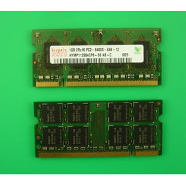 Arbeitsspeicher RAM hynix DDR2 | 2GB (2x1GB) | 800MHz | PC2-6400S | HYMP112S64CP6-S6 AB-C